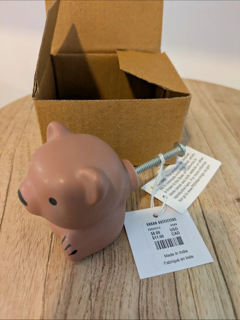 NWT Urban Outfitters Cute Bear Hook